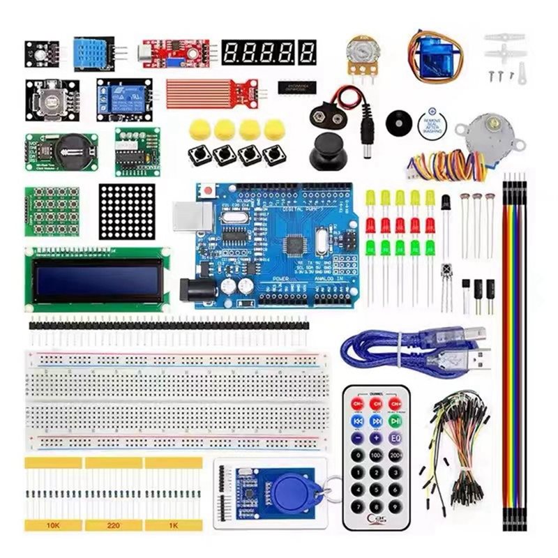 Learn Diy Electronics - Y23A-RFID スターターキット Arduino UNO R3 用ステッピングモーター学習スイートアップグレードバージョン電子