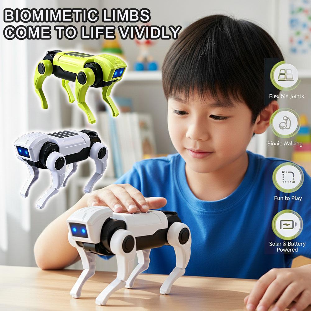 Diy Robot Electronics Kit - DIY 組み立て RC ロボット犬のおもちゃリモコン機械ロボットキット科学教育モデル電気セットギフト男の子子供のための