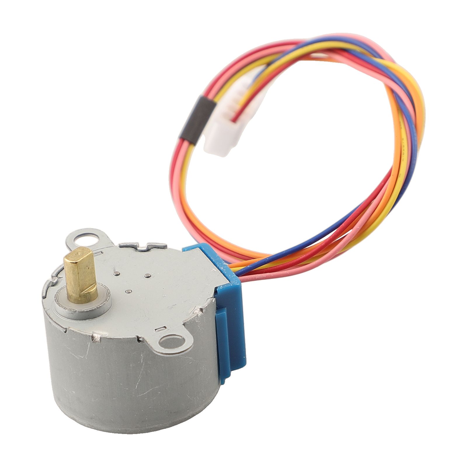 Stepper Motor 28Byj - DC 5V 4相ステッピングモーター、ULN2003ドライバーボード付き28BYJ-48、Arduino用ギアードモーター、A B C D相LED付き