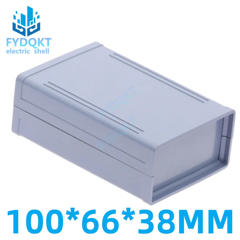 Diy Electronics Supplies - 高品質のabs防水ハウジング,白いプラスチック製の電子プロジェクトケース,100x66x38mmの電気用品,1個