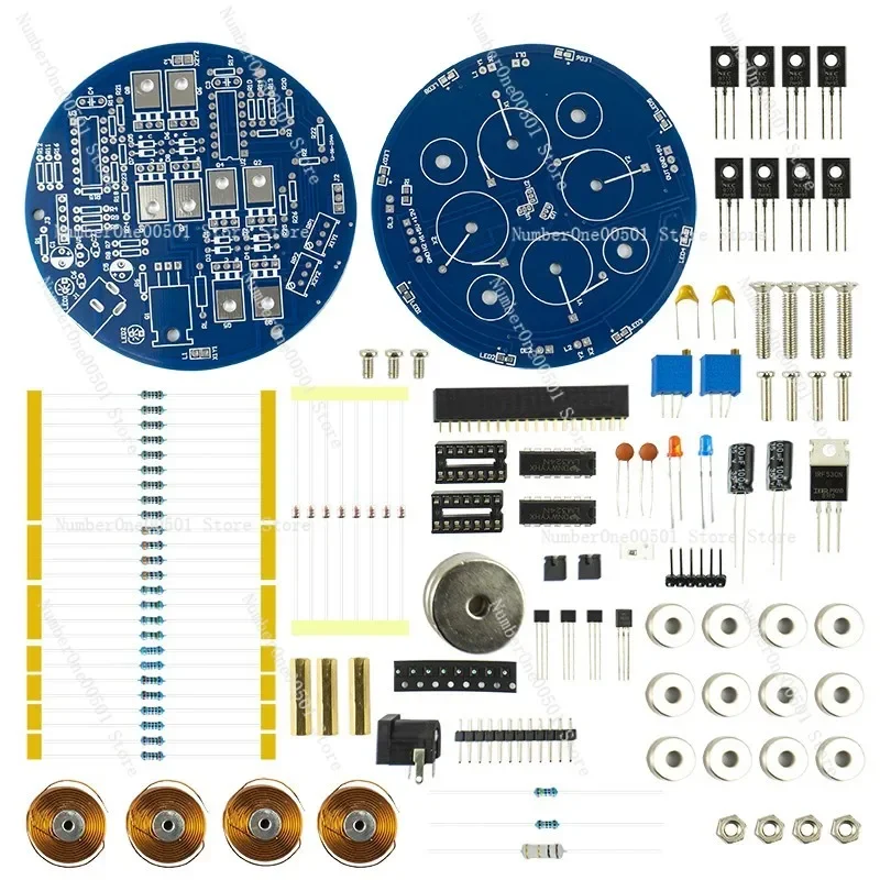Diy Electronics Projects For Students - DIY キット楽しいエレクトロニクスはんだ付け練習回路基板コイル部品学生学校教育メーカープロジェクト初心者向け -001