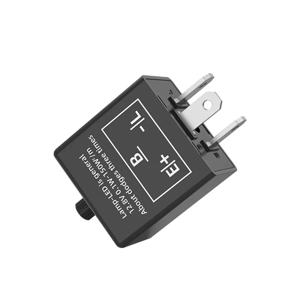 Learn Diy Electronics - 12v 3 ピン調整可能な LED フラッシャーリレーオートバイターンシグナルライト LED