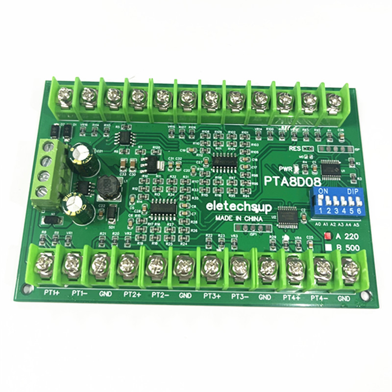 Ds18B20 Temperature Sensor - PTA8D08 8AI RS485 アナログ入力 PT100 RTD