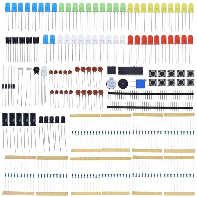 Diy Electronics Basics - B04B-Diy電子部品セット Arduino UNO Raspberry Pi用 ベーシックスターターキット