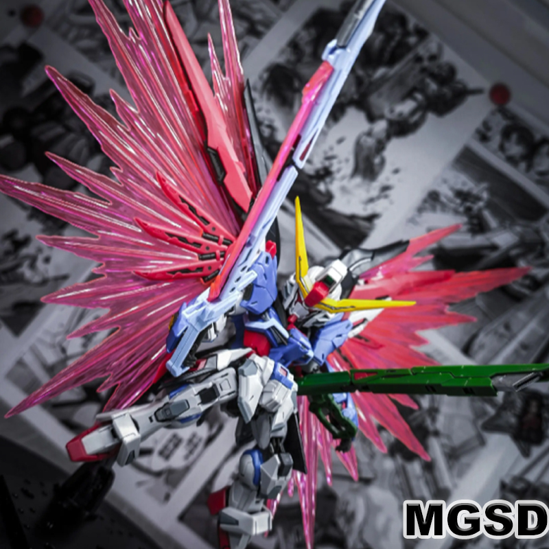 Diy Robot Electronics Kit - 新作ホットモデル MGSD ZGMF-X42S デスティニー組み立てモデルキット プラスチック製スケルトン アニメアクションフィギュア