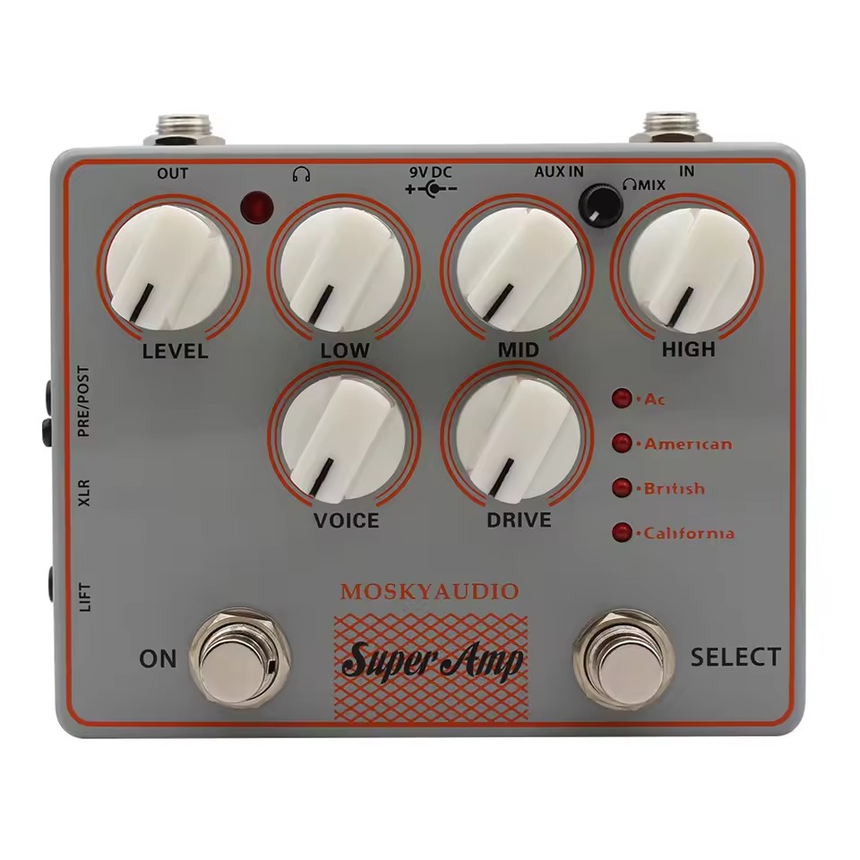 Diy Guitar Electronics - Mosky 4 AMP IN ONE アンプボックス