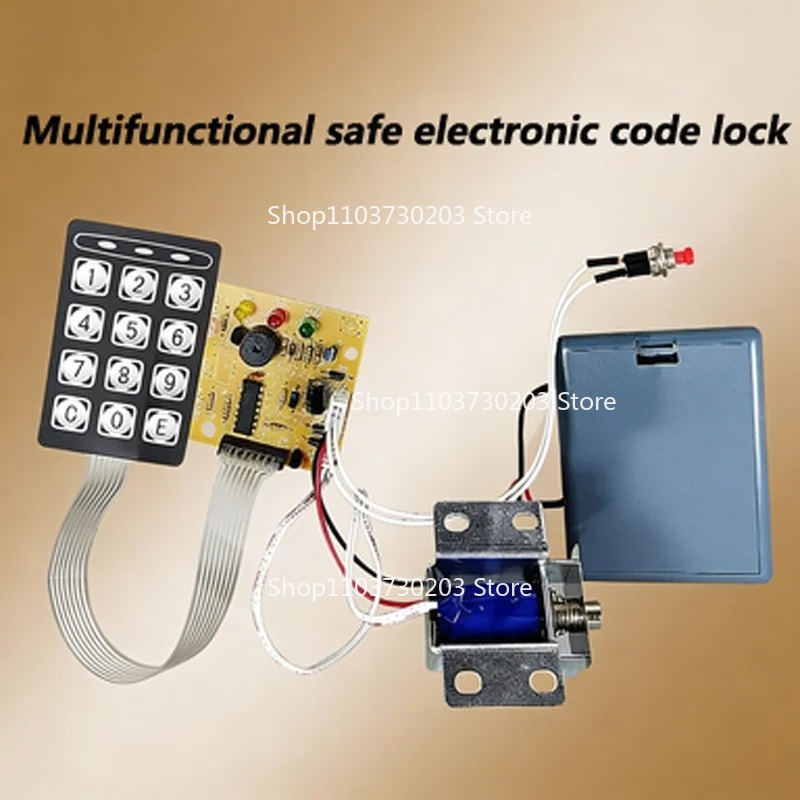 Learn Diy Electronics - 多機能金庫パネル修理キット、さまざまな金庫用電子ボタンパネル、キーパッドロックアクセサリーを交換します。