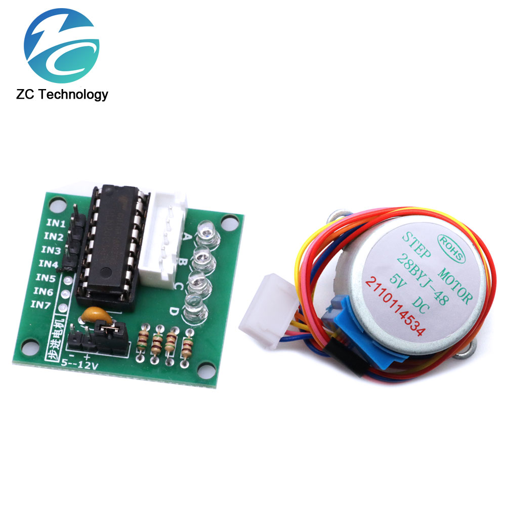 Stepper Motor 28Byj - ステッピングモーターボード,1スロット,28 x,4相,arduino 1 x,ステッピングモーター1 x uln2003