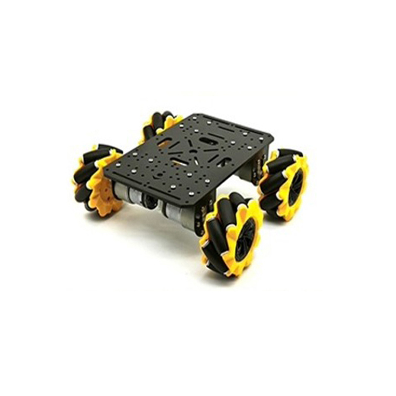 Diy Robot Electronics Kit - 4WDロボットカーシャーシ、TTモーター520または37モーターメカナムホイール付き、Arduino Raspberry Piプログラマブルロボット学習DIYキット用