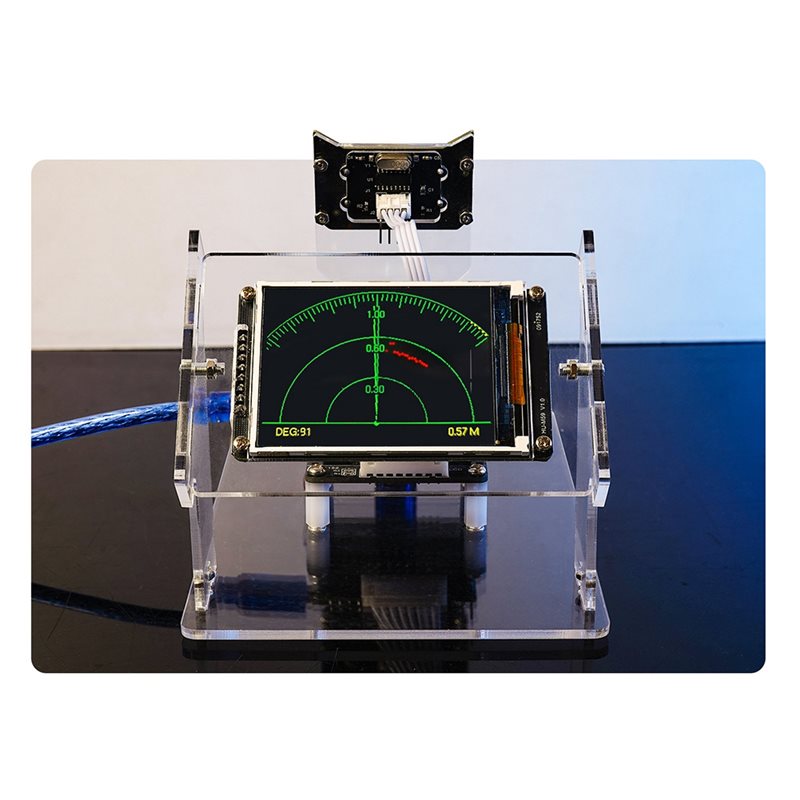 L62A超音波シミュレートレーダーセンサースキャナー DIY - Diy Electronics Projects For Students のレビューと価格