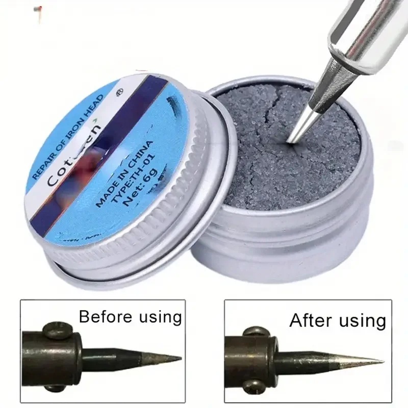 2個入りはんだこて先クリーナーペースト、酸化物除去活性剤、D - Diy Electronics Cleaner のレビューと価格