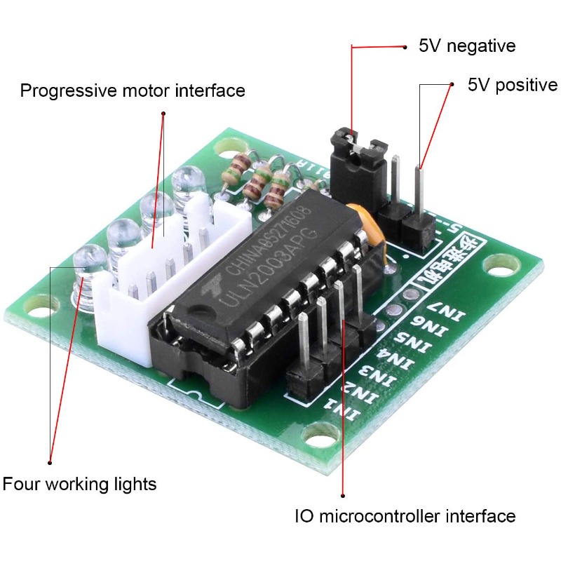 Uln2003 28byj-48 5vステッピングモーター、 - Stepper Motor 28Byj のレビューと価格