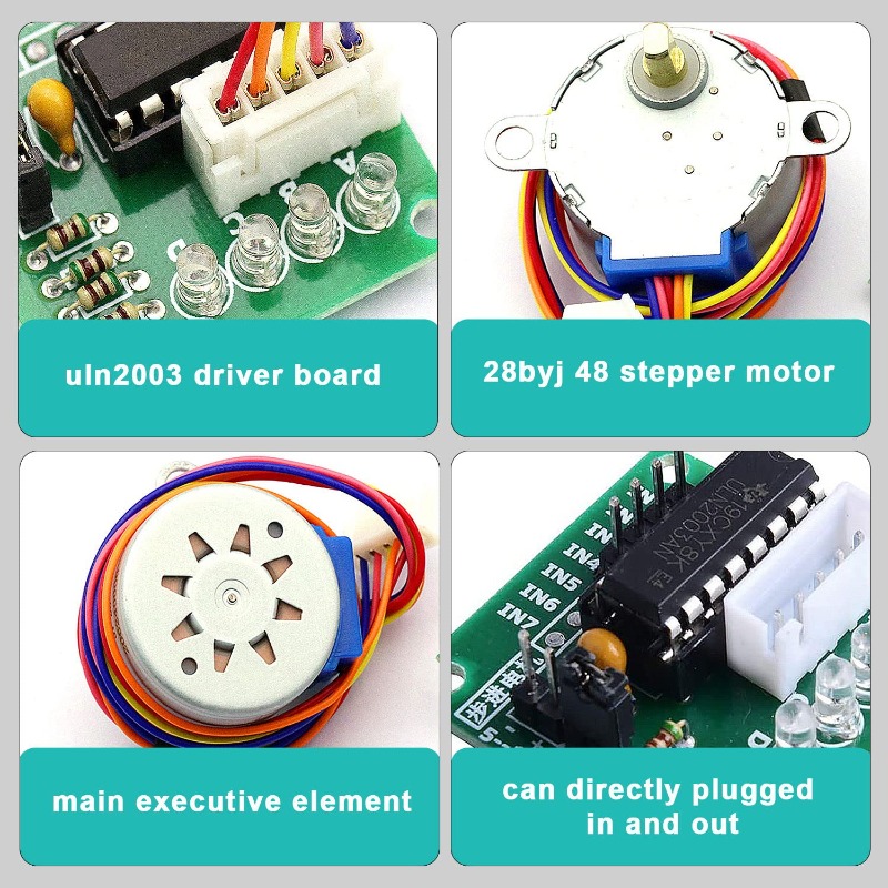 Uln2003 28byj-48 5vステッピングモーター、 - Stepper Motor 28Byj のレビューと価格