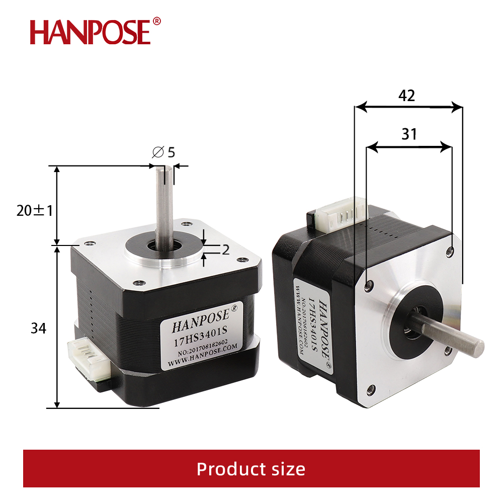 Nema 17 ステッピングモーター 17HS3401S 1 - Stepper Motor 28Byj のレビューと価格