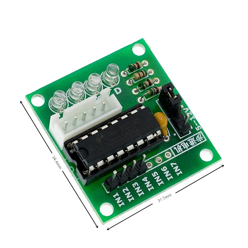ULN2003 ステッピングモータードライバーボードモジュー - Stepper Motor 28Byj のレビューと価格