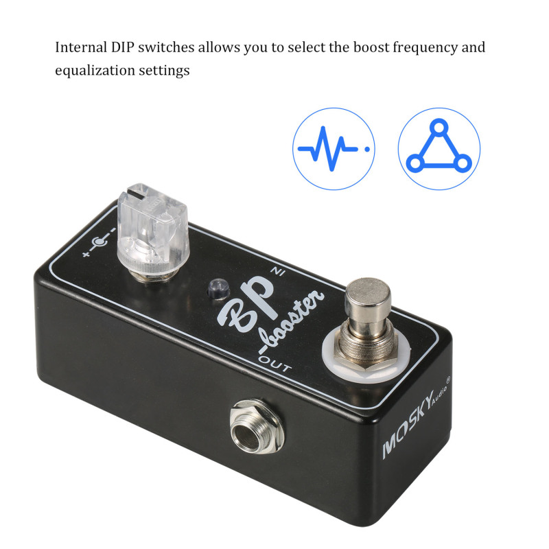 Mosky-オーディオギターペダル,bpブースター,クリーン - Diy Guitar Electronics のレビューと価格
