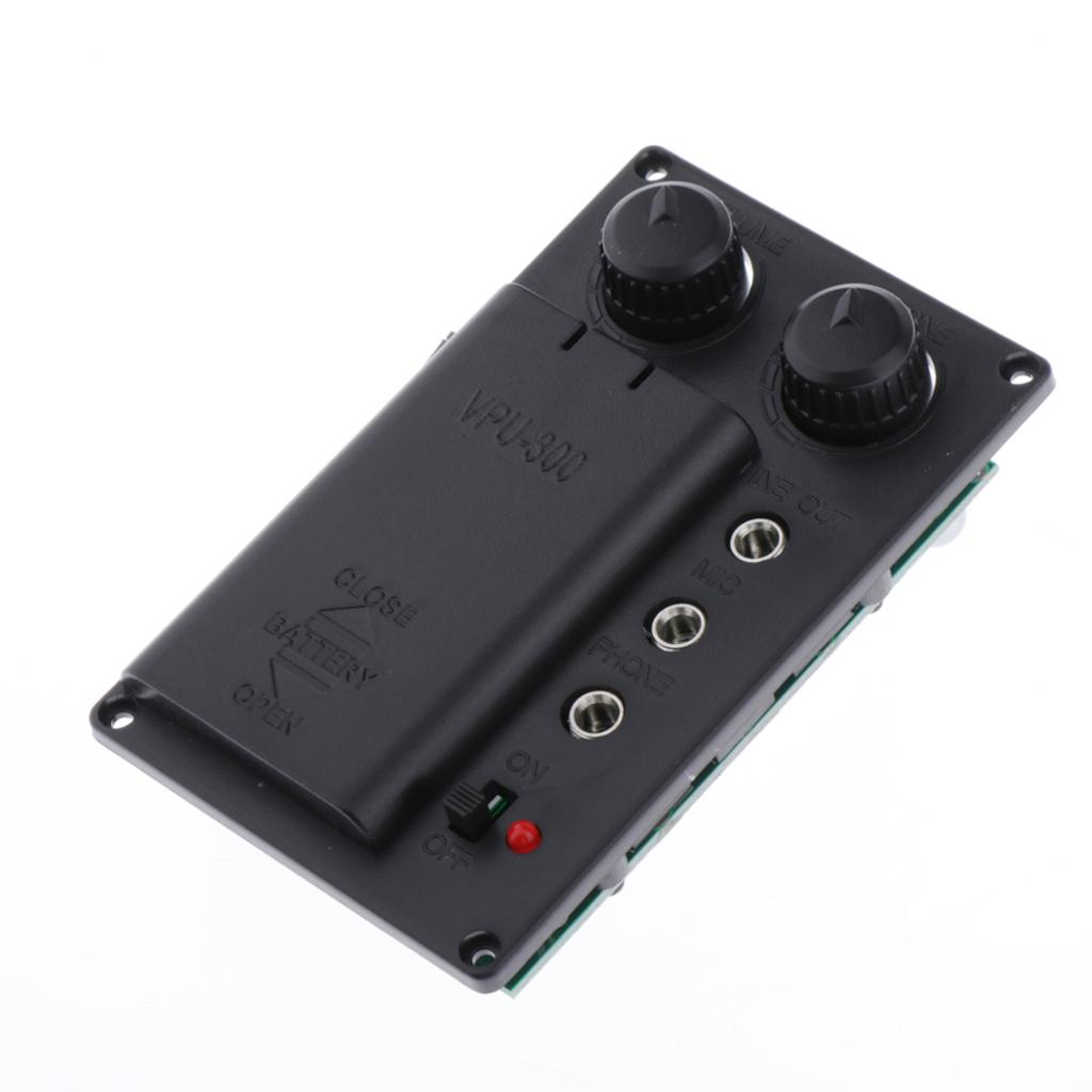 バイオリン電気ピックアップサイレントEQヘッドフォンプラグケ - Diy Electronics Music のレビューと価格
