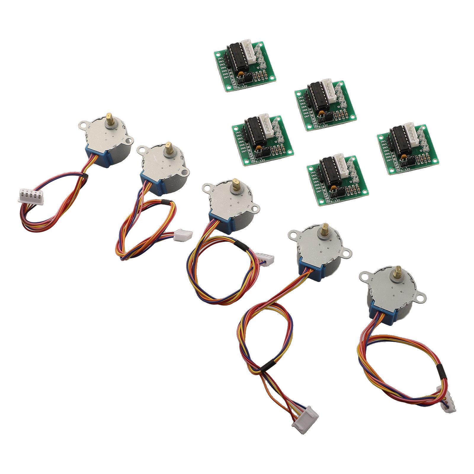 DC 5V 4相ステッピングモーター、ULN2003ドライバ - Stepper Motor 28Byj のレビューと価格