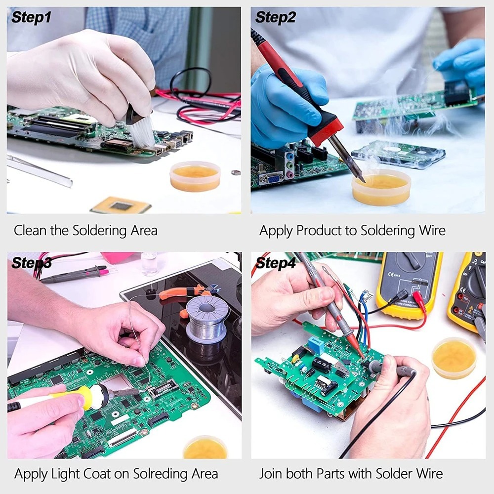 新しい無鉛電子機器用はんだ付け用ロジンフラックス DIYはん - Diy Electronics Flux のレビューと価格
