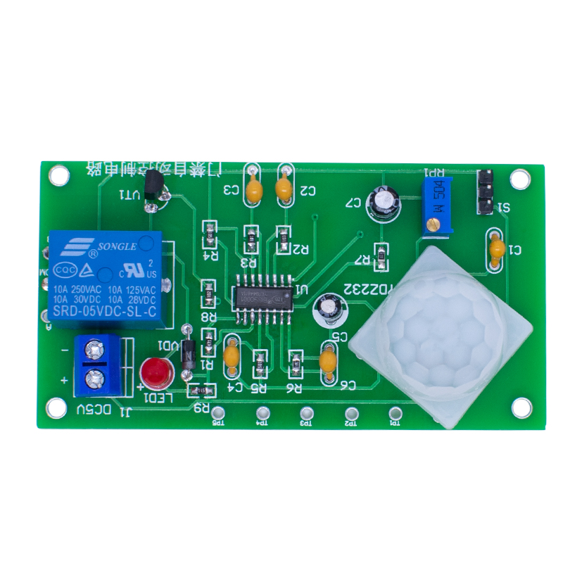 赤外線焦電式人体感知スイッチキット、DIYアクセス制御自動制 - Electronics Diy Pcb Design Projects のレビューと価格