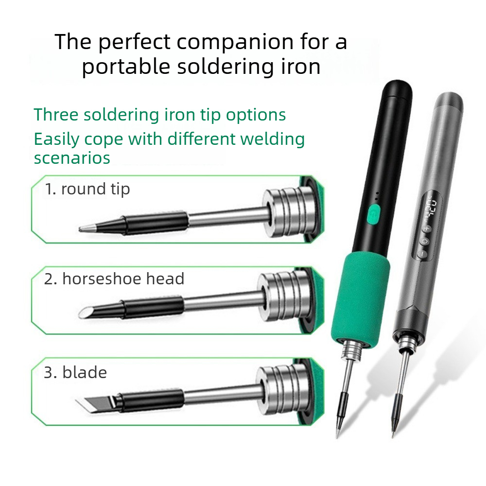 1/3 個の USB はんだごて交換用チップ 5V 加熱チッ - Flux Pen Electronics のレビューと価格