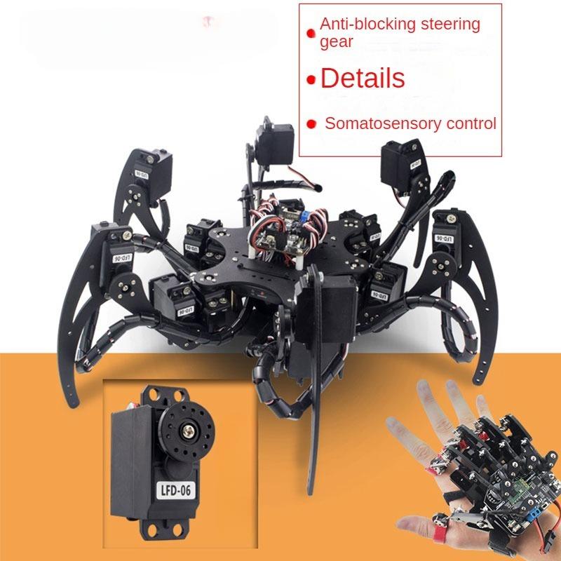 18 DOF アルミヘキサポッドスパイダーブラケット 6 3 - Diy Robot Electronics Kit のレビューと価格