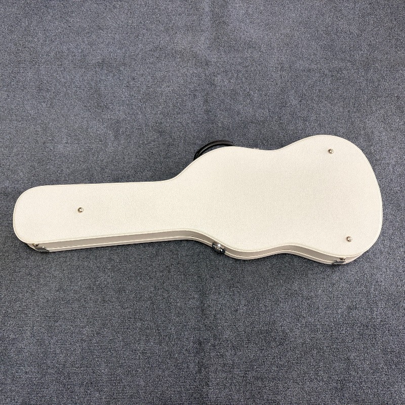 純白のエレキギターケース、レザーマット仕上げ、ポータブルパッ - Diy Guitar Electronics のレビューと価格