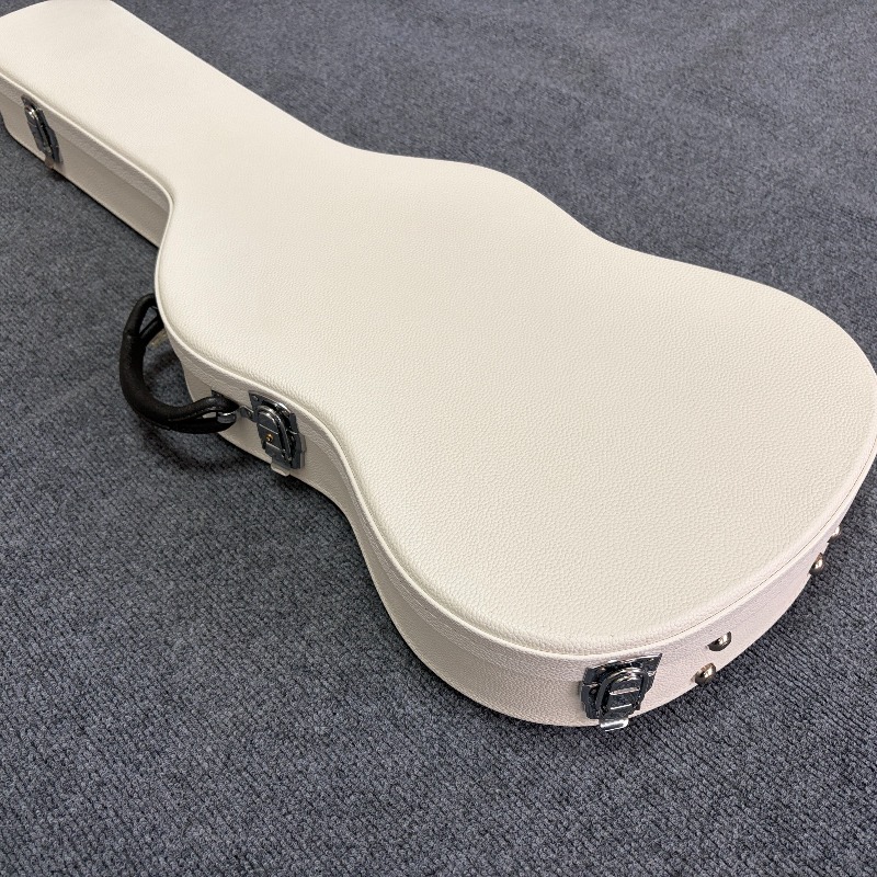 純白のエレキギターケース、レザーマット仕上げ、ポータブルパッ - Diy Guitar Electronics のレビューと価格