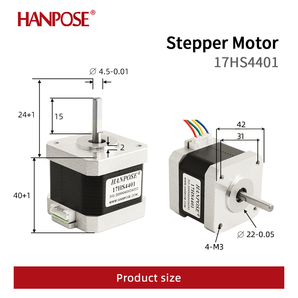 HANPOSE Nema17 ステッピングモーター、トルク  - Stepper Motor 28Byj のレビューと価格