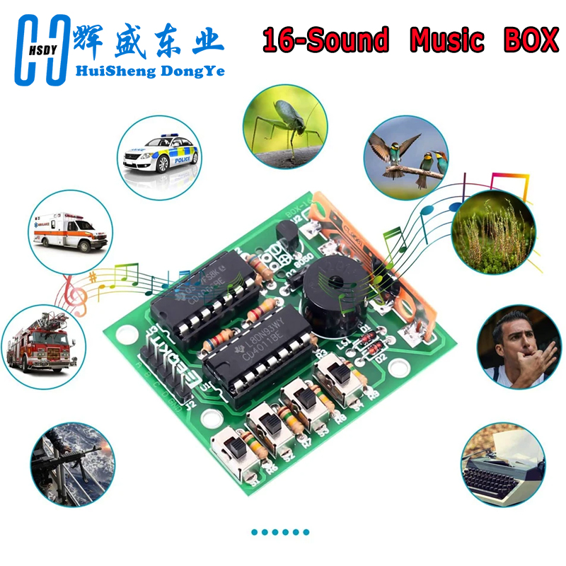 16 音楽サウンドボックス BOX-16 ボード 16 トー - Diy Audio Electronics Kit のレビューと価格