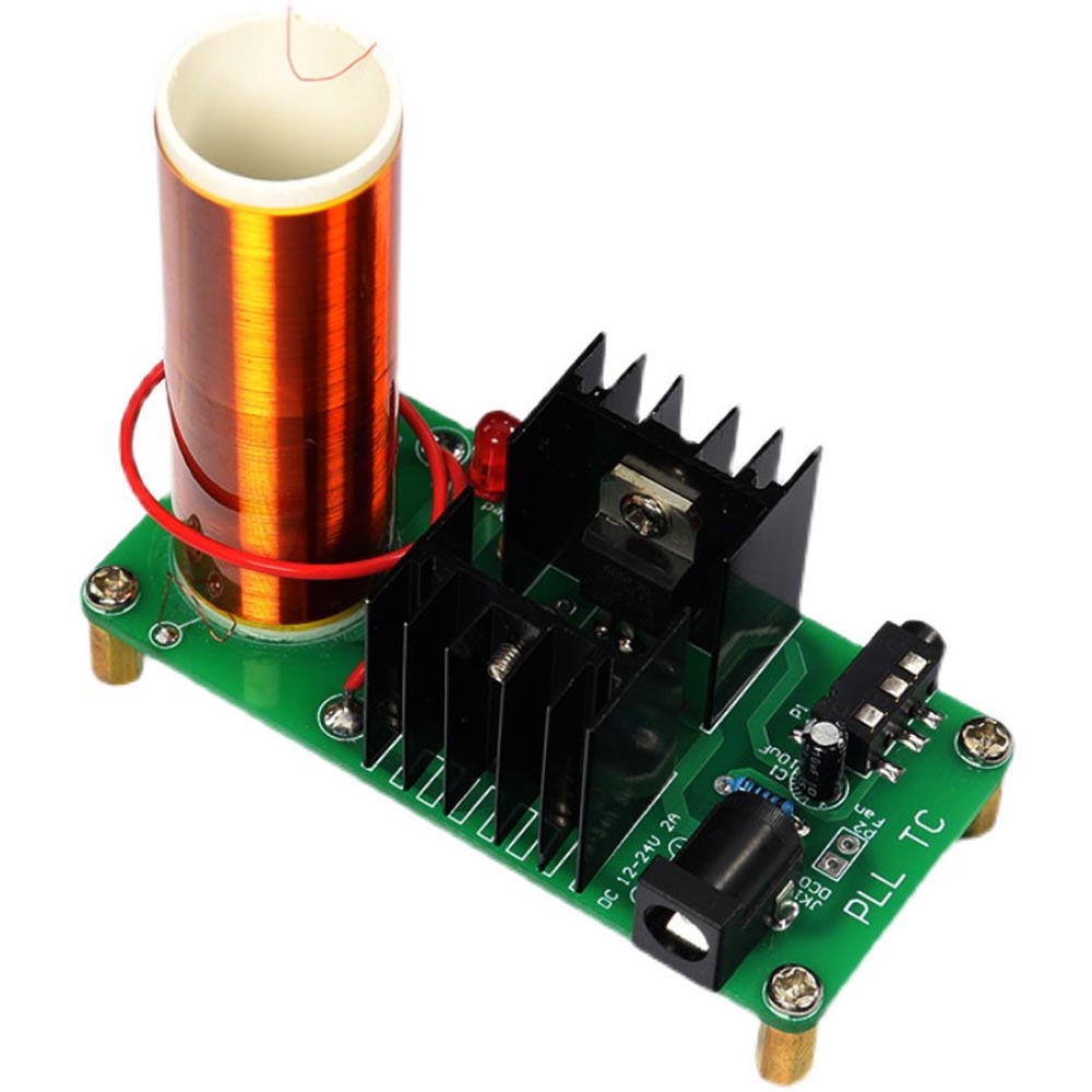 DIY電子テスラコイルキット 18V 2A 3.5mmオーデ - Diy Audio Electronics Kit のレビューと価格