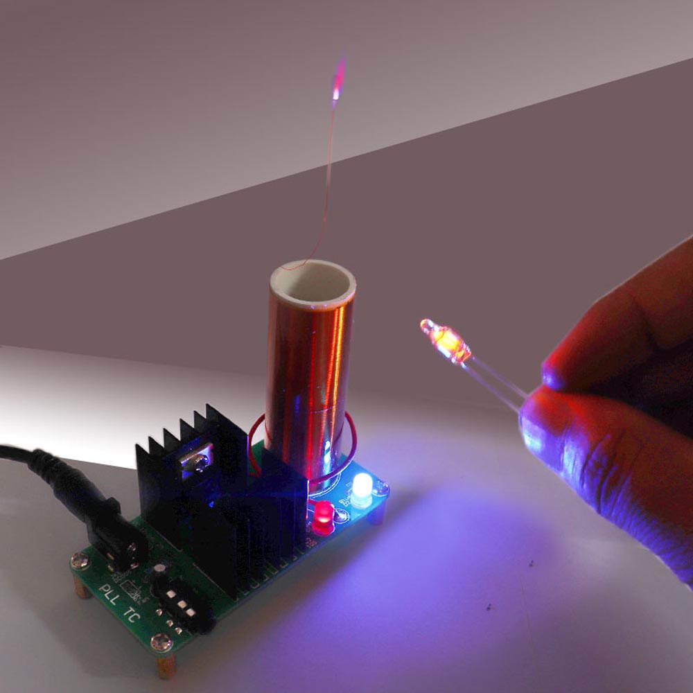 DIY電子テスラコイルキット 18V 2A 3.5mmオーデ - Diy Audio Electronics Kit のレビューと価格