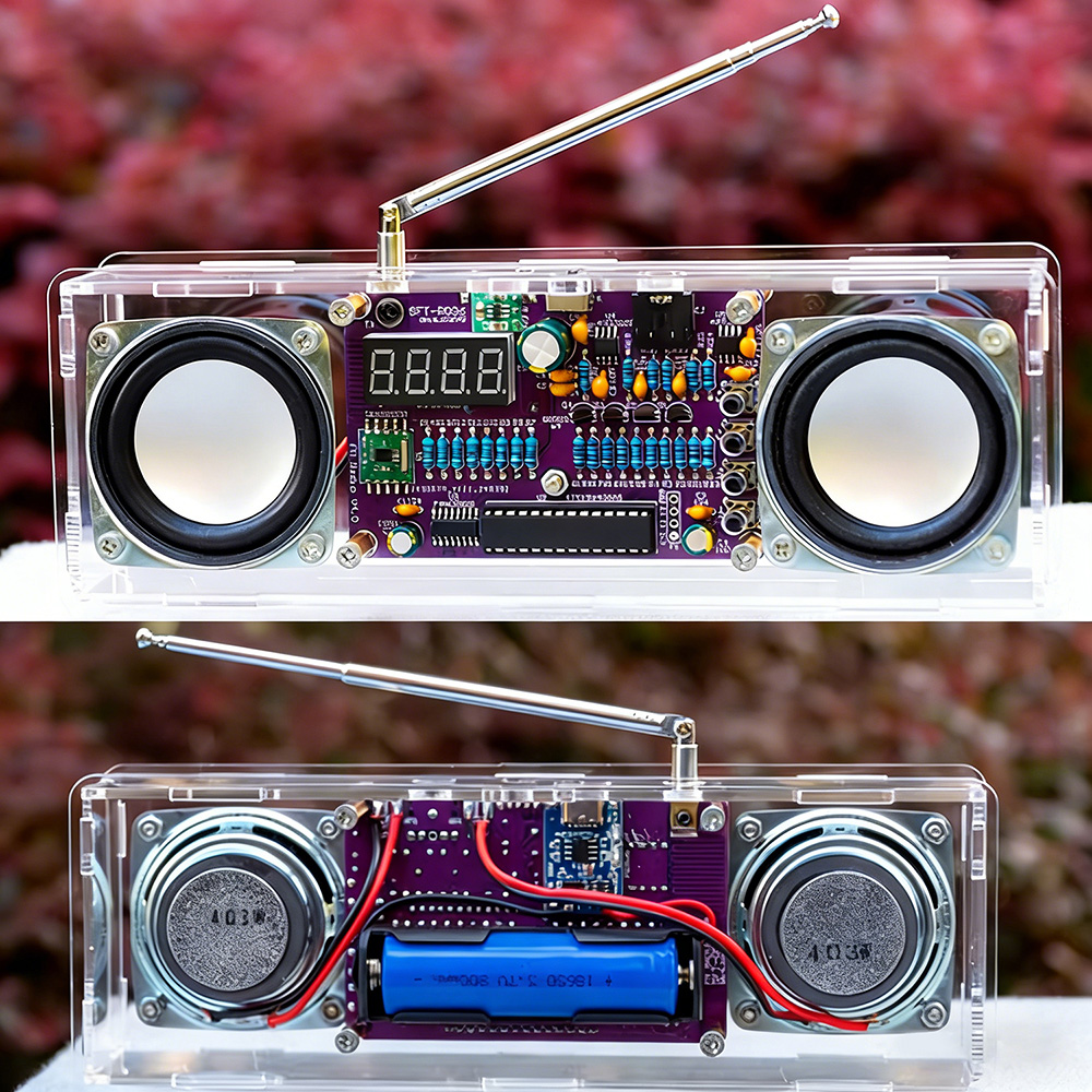 87.5-108MHz デュアルチャンネル FM ラジオ電子 - Diy Audio Electronics Kit のレビューと価格