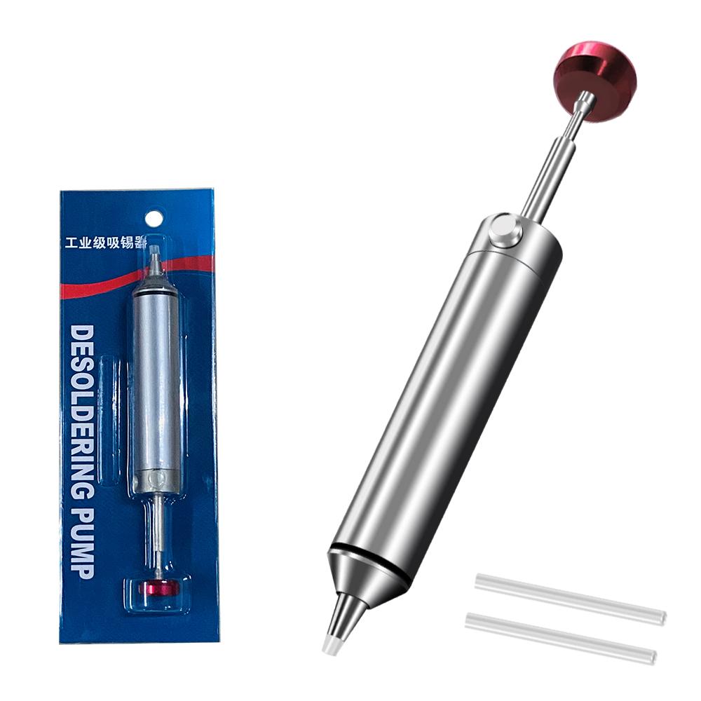 アルミ製はんだ吸い取りポンプ、はんだ吸い取りガン、はんだ吸い - Flux Pen Electronics のレビューと価格
