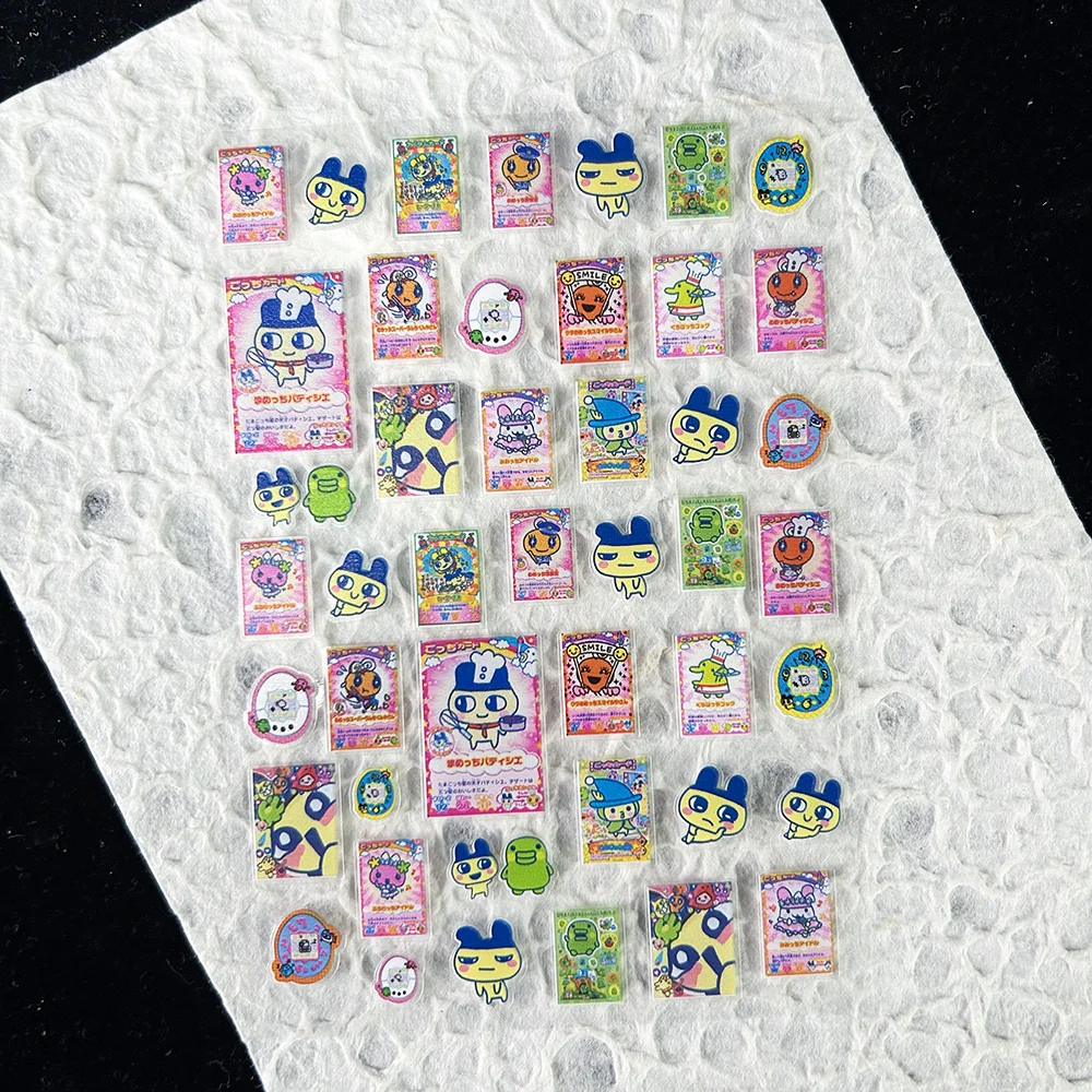かわいいゲーム進化電子ペットステッカーネイルアートかわいい動 - Diy Electronics Supplies のレビューと価格