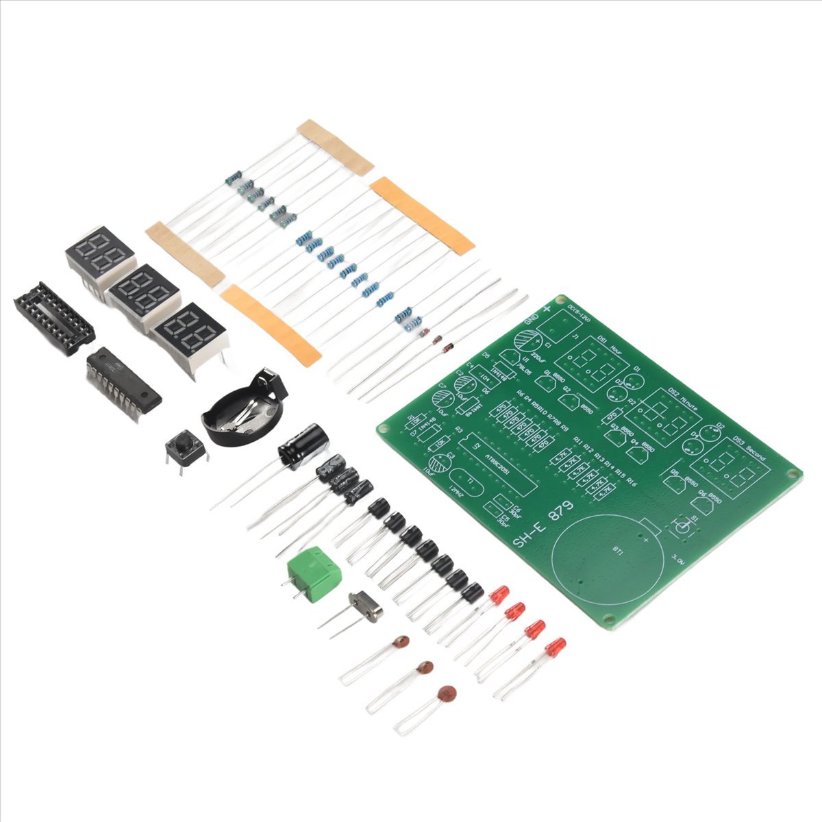 A003 AT89C2051 6 デジタル LED ディスプ - Diy Electronics Flux のレビューと価格