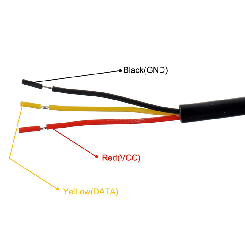 DS18B20 ステンレス鋼パッケージ 1 メートル/3 メ - Ds18B20 Temperature Sensor のレビューと価格