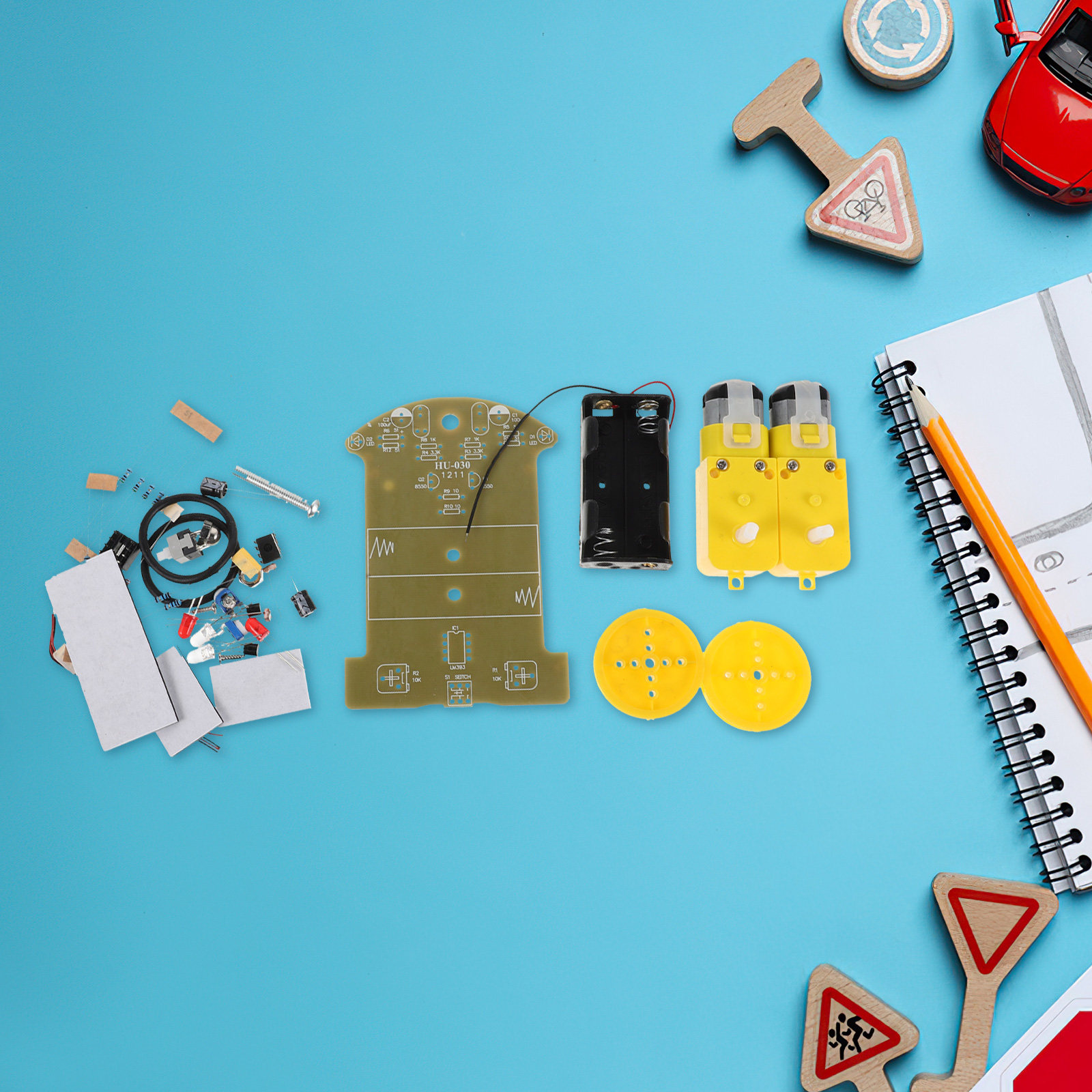 1セット スマートカーキット DIY インテリジェント追跡ロ - Diy Robot Electronics Kit のレビューと価格
