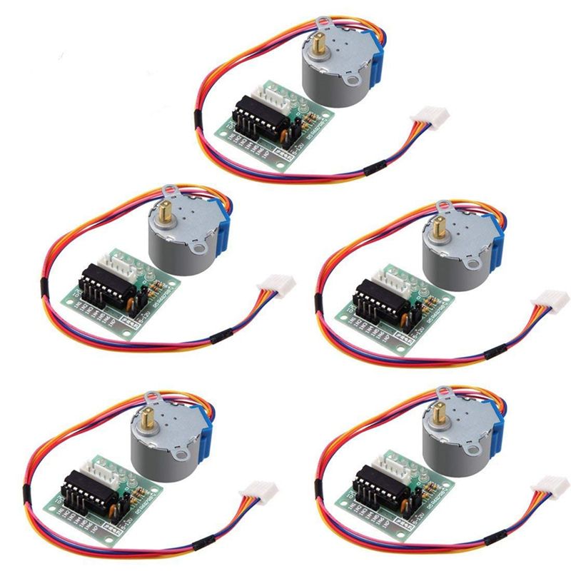 A49T 5 セット 28BYJ-48 ULN2003 5V - Stepper Motor 28Byj のレビューと価格