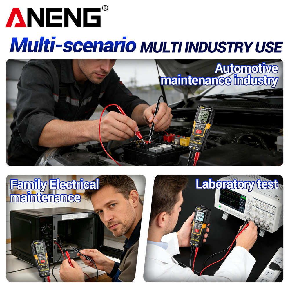 ANENG M129 デジタルマルチメーター 4000カウン - Useful Diy Electronics のレビューと価格