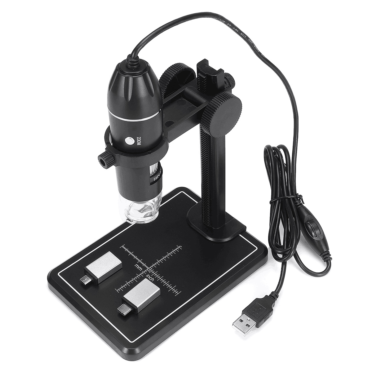 USB デジタル顕微鏡 500X/1000X/1600X 3 - Diy Electronics Microscope のレビューと価格