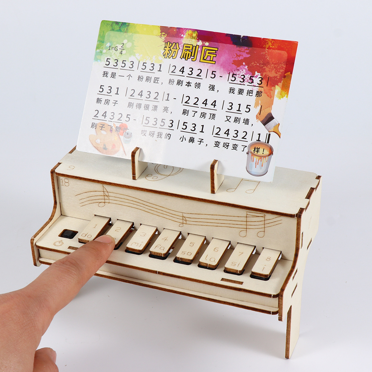 DIY 木製電子ピアノモデル STEM 組み立てキット物理学 - Diy Electronics Music のレビューと価格