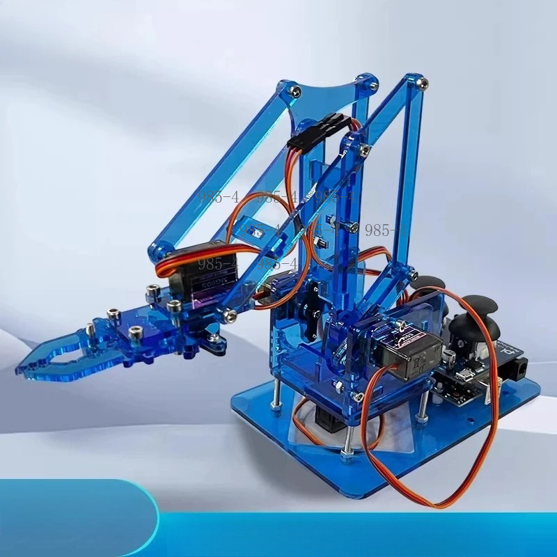 小型プログラマブルロボットアームDIYトレーニングキット 学 - Diy Electronics Projects For Students のレビューと価格