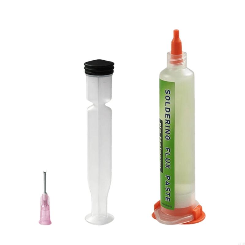 10ml はんだ付けフラックスペースト シリンジタイププッシ - Diy Electronics Flux のレビューと価格
