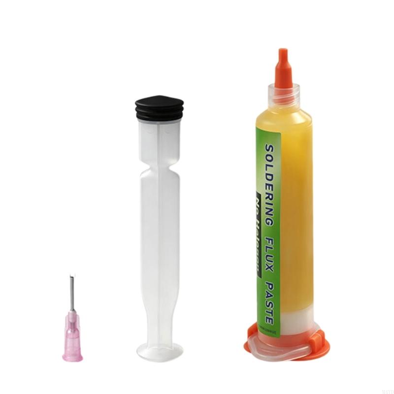 10ml はんだ付けフラックスペースト シリンジタイププッシ - Diy Electronics Flux のレビューと価格