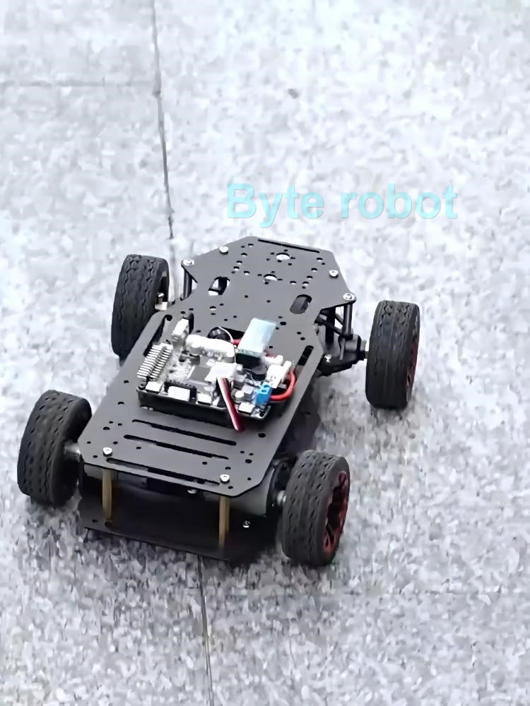 5 キロ負荷 4WD ロボットカー金属アッカーマン RC シ - Diy Robot Electronics Kit のレビューと価格