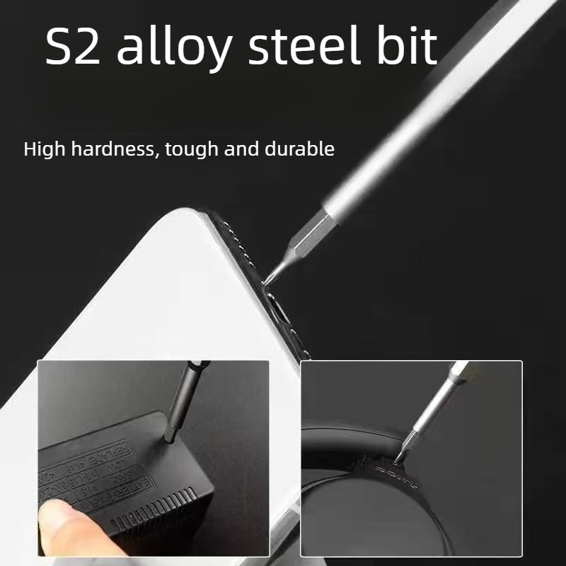 精密ドライバーセット、小型トルクス十字ドライバーと平型磁気修 - Useful Diy Electronics のレビューと価格