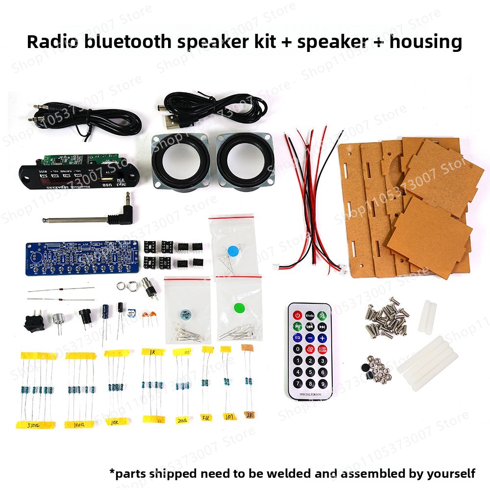 ラジオオーディオDIYキット、パワーアンプBluetooth - Diy Audio Electronics Kit のレビューと価格