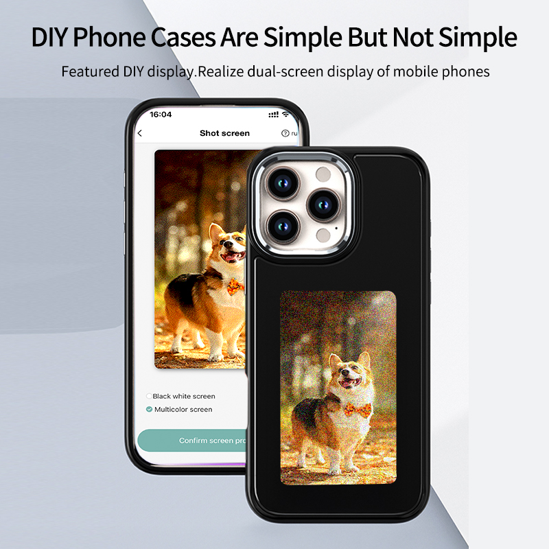 NFCスマートE-inkスマホケース DIY写真表示電子イン - Diy Electronics Tpu のレビューと価格