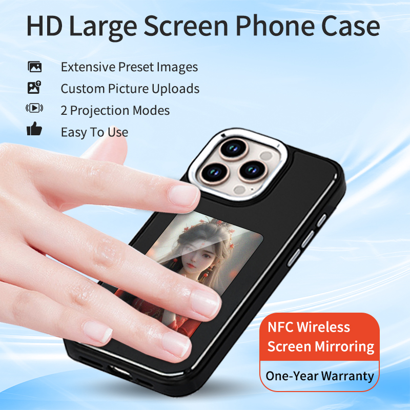 NFCスマートE-inkスマホケース DIY写真表示電子イン - Diy Electronics Tpu のレビューと価格